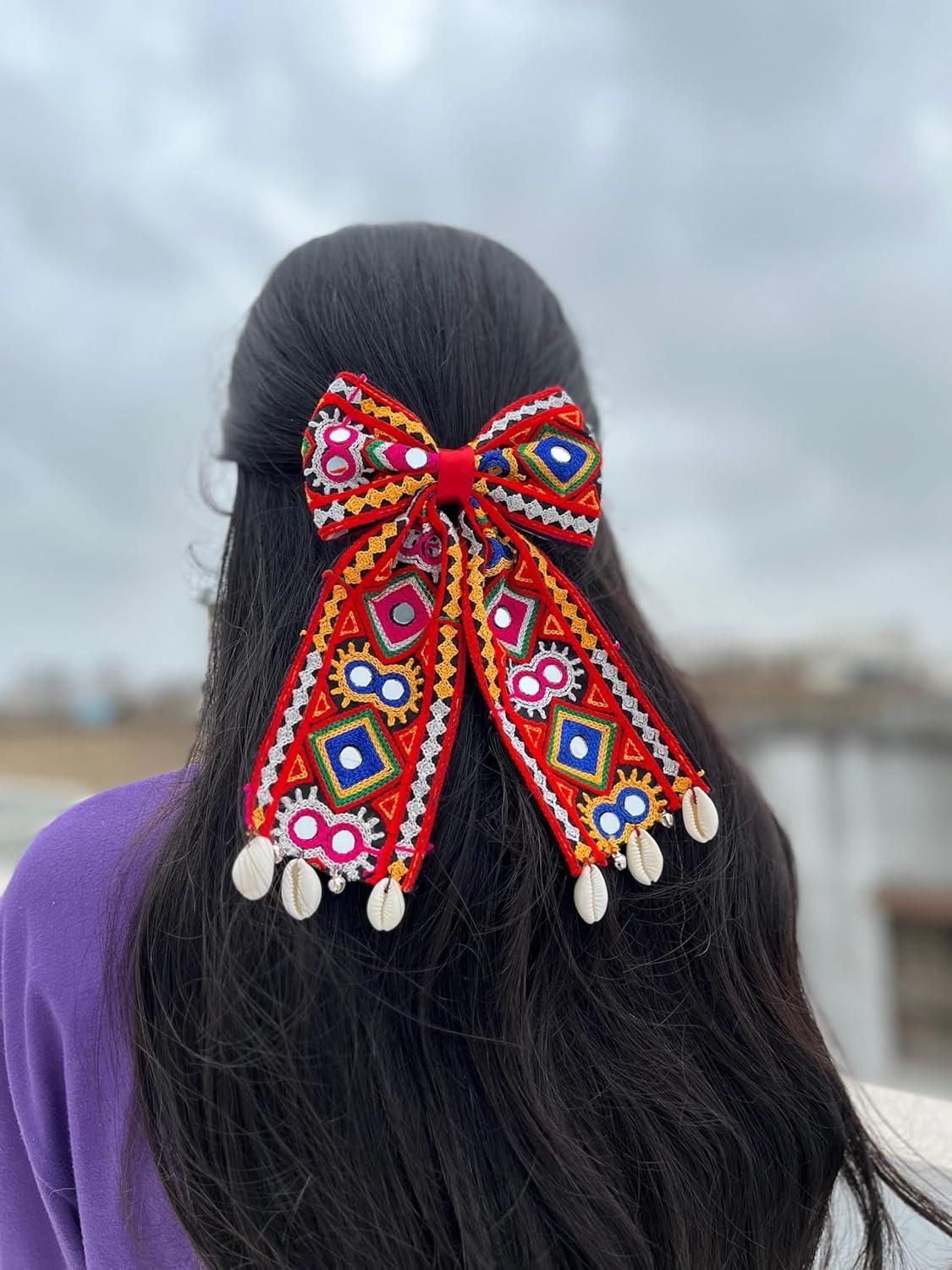 Navratri Bow hair Accessories