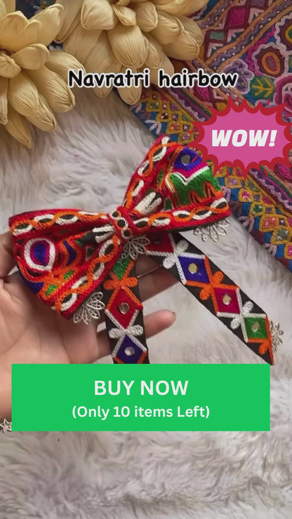 Navratri Bow hair Accessories